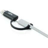 👉 Fujitsu S26391-F6058-L102 kabeladapter/verloopstukje USB A USB C Zwart