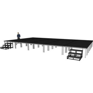 👉 Trap active Compleet podium - 10x6 meter hoogte 40cm incl. 2x 3578220606830