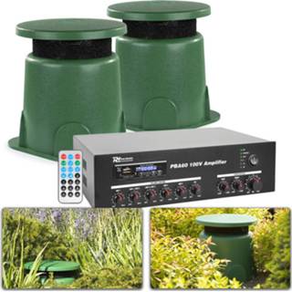 👉 Geluidsinstallatie active Tuin of terras met twee weerbestendige speakers 3578220604812