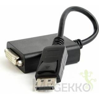 👉 DisplayPort zwart Gembird v.1.2 - Dual-Link DVI 8716309100120