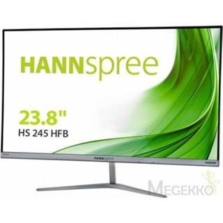 👉 Zwart zilver Hannspree Hanns.G HS 245 HFB LED display 60,5 cm (23.8