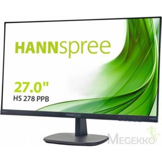 👉 Zwart grijs Hannspree HS 278 PPB LED display 68,6 cm (27 ) Full HD Flat Zwart, 4711404022852