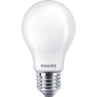 👉 Wit Philips LED classic peerlamp E27 8,5 W = 75 warm mat 8718699726652