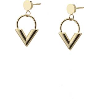 👉 Oorbel zilver Oorbellen Go Dutch Label steker V