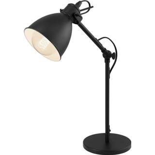 👉 EGLO bureaulamp Priddy zwart 40W