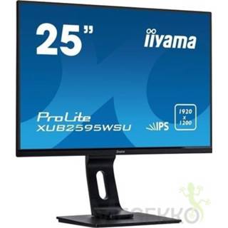 👉 Zwart Iiyama ProLite XUB2595WSU-B1 LED display 63,5 cm (25