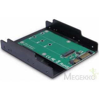 Inter-Tech KT001B interfacekaart/-adapter Intern SATA 4260455640565