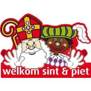 👉 Deurbordje dame Deurbord Welkom Sint en Piet