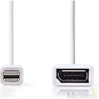 👉 DisplayPort wit Mini-DisplayPort - DisplayPort-kabel | male female 0,2 m 5412810263707