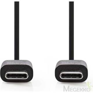 👉 Zwart USB 2.0-Kabel | Type-C™ Male - 1,0 m [CCGP60700BK10] 5412810275007