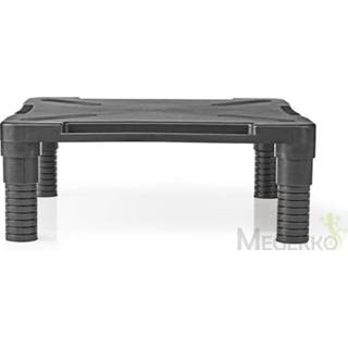 👉 Monitor zwart Ergonomic Stand | Adjustable Black 5412810304318