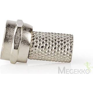 👉 Metaal mannen F-connector | Mannelijk Voor 7,4mm-coaxkabels 25 stuks 5412810299942