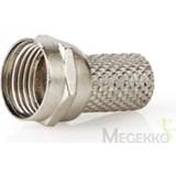 👉 Metaal mannen F-connector | Mannelijk Voor 7,0mm-coaxkabels 25 stuks 5412810299881