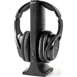 👉 Wireless headphone zwart Headphones | Radio Frequency (RF) Over-Ear Charging Base 5412810316007