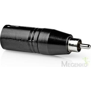 👉 XLR Adapter | 3-Pin Male - RCA 1 Piece Metal 5412810315857