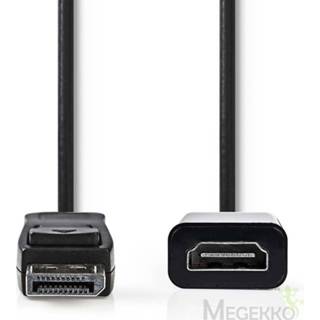 👉 DisplayPort zwart - HDMI™-kabel | male HDMI™-uitgang 0,2 m 5412810263905