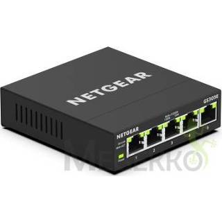 👉 Netgear GS305E Managed Gigabit Ethernet (10/100/1000) Zwart