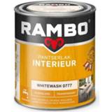 👉 Transparant Rambo Pantserlak Interieur Zijdeglans - 750 ml Whitewash