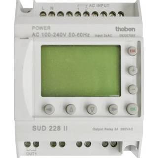 👉 Thermostaat DIN-rail Theben SUD 228 II 4003468228012