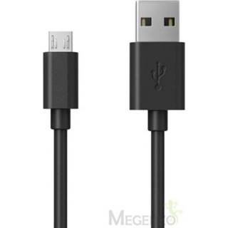 Zwart mannen RealPower 255651 USB-kabel 0,6 m USB C Micro-USB A Mannelijk 4040895004871
