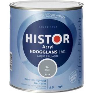 Tin acryl lak Histor Hoogglans 750 ml