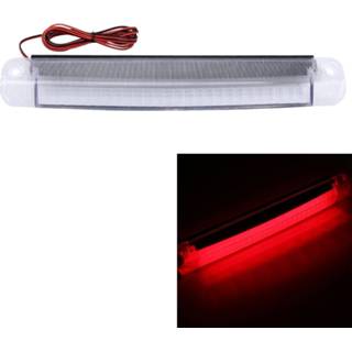 👉 Remlicht rood active Auto Derde met 18 LED-lampen, DC 12V-kabellengte: 80 cm (rood licht) 6922027316176