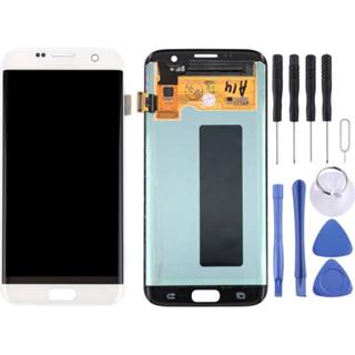 👉 Wit active Mobiel||||Mobiel>Reparatie Origineel LCD-scherm + aanraakscherm voor Galaxy S7 Edge / G9350 G935F G935A G935V (wit) 7442935722757