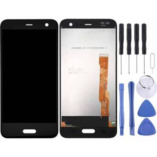 👉 Digitizer zwart active onderdelen Lcd-scherm en Full Assembly voor HTC U11 Lite (zwart) 6922728034744