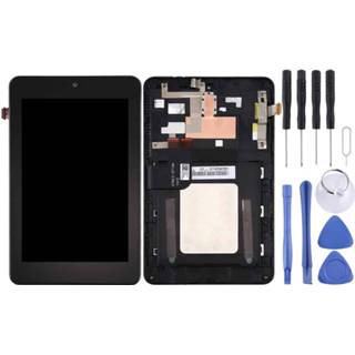 👉 Digitizer zwart active onderdelen Lcd-scherm en volledige montage met frame voor Asus Memo Pad HD7 / ME173X ME173 K00B (zwart) 6922966406839