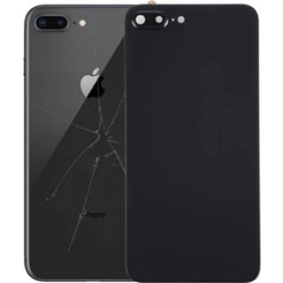 👉 Plakband zwart active onderdelen Achterkant met voor iPhone 8 Plus (zwart) 6922742929972