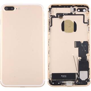 👉 Batterij goud active onderdelen Voor iPhone 7 Plus achterkant behuizing met kaartlade (goud) 7442935621623