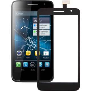 👉 Zwart active onderdelen Aanraakpaneel voor Alcatel One Touch Scribe HD / 8008 (zwart) 6922665350709