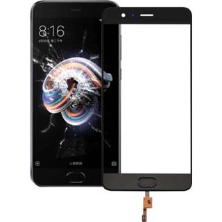 👉 Voorscherm zwart active Mobiel||||Mobiel>Reparatie buitenste glazen lens Ondersteuning van vingerafdrukidentificatie voor Xiaomi Mi Note 3 (zwart) 6922641952729