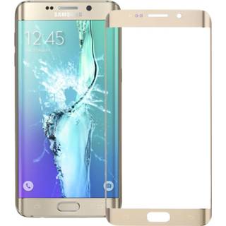 👉 Lens goud active Mobiel||||Mobiel>Reparatie Voorzijde buitenste glazen voor Galaxy S6 Edge + / G928 (goud) 7442935724713