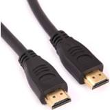 👉 Zwart active computer mannen 50 cm HDMI 19-pins mannelijk naar mannelijke kabel, 1.3-versie, ondersteuning voor HD-tv / Xbox 360 PS3 enz. (Zwart + verguld) 6922536328301