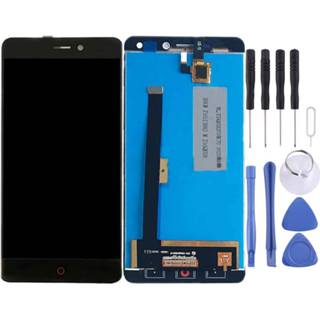 👉 Digitizer zwart active onderdelen ZTE Nubia N1 / NX541J LCD-scherm en volledige montage (zwart) 6922849277174