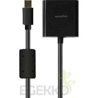 👉 DisplayPort zwart SPEEDLINK SL-170011-BK kabeladapter/verloopstukje Mini VGA 4027301222869