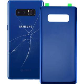 👉 Batterij blauw active Mobiel||||Mobiel>Reparatie Achterklep met Adhesive voor Galaxy Note 8 (blauw) 6922081792206