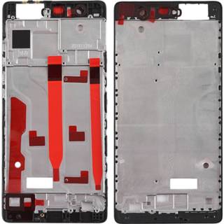 👉 Zwart active onderdelen Frontbehuizing LCD Frame Bezelplaat voor Huawei P9 (zwart) 6922177263399