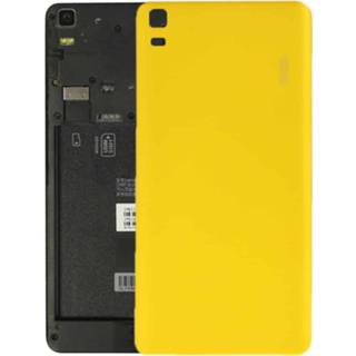 👉 Batterij geel active onderdelen Lenovo K3 Note / K50-T5 A7000 Turbo achterkant (geel) 6922123237214