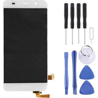 👉 Digitizer wit active onderdelen Lcd-scherm en Full Assembly voor Huawei Honor 4A (wit) 7442935643601