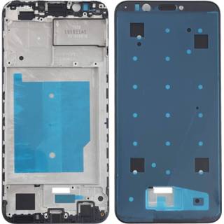 👉 Bezel zwart active onderdelen Frontbehuizing LCD Frame voor Huawei Y7 (2018) (zwart) 6922568176338