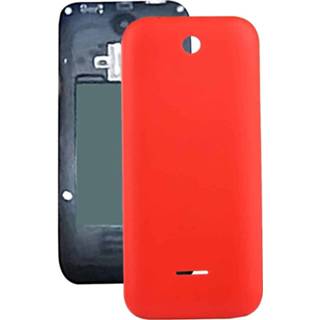 👉 Batterij rood kunststof active onderdelen Effen kleur achtercover voor Nokia 225 (rood) 6922569504444