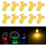 👉 Dashboard active 10 STKS 2 W T3 Wedge Instrumentenpaneel LED Licht Gauge Cluster Indicator Lamp (Amber) 6922737582229