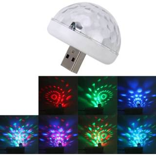 Sfeerverlichting active Universele PC Auto Stage Party DJ USB LED Kleurrijke RGB Verlichting Decoratieve Mini Lamp 6922328381149