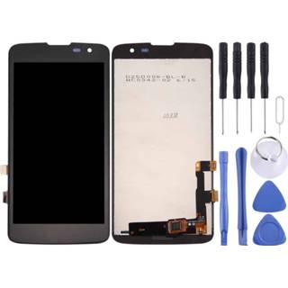 👉 Digitizer zwart active onderdelen Lcd-scherm en Full Assembly voor LG Q7 / X210 (zwart) 6922570439414