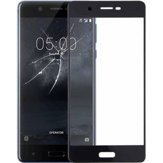 👉 Lens zwart active onderdelen Voorzijde buitenste glazen voor Nokia 5 (zwart) 6922314706499