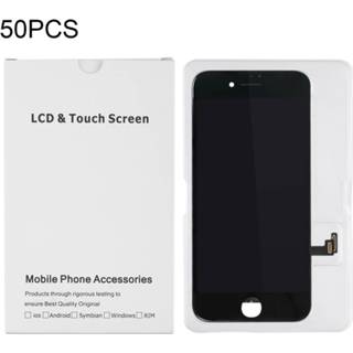 👉 Verpakking witte active onderdelen 50 STKS Kartonnen doos voor iPhone 8 Plus / 7 LCD-scherm en Digitizer volledige montage 6922340225384