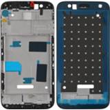 👉 Zwart active onderdelen Frontbehuizing LCD-frame Bezelplaat voor Huawei G7 Plus (zwart) 6922393529088