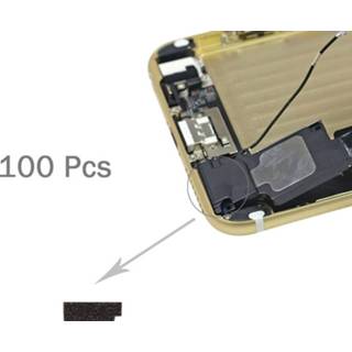 👉 Dock connector foam active onderdelen 100 PC's voor iPhone 6s Oplaadpoort Spons Slice Pads 6922553624929